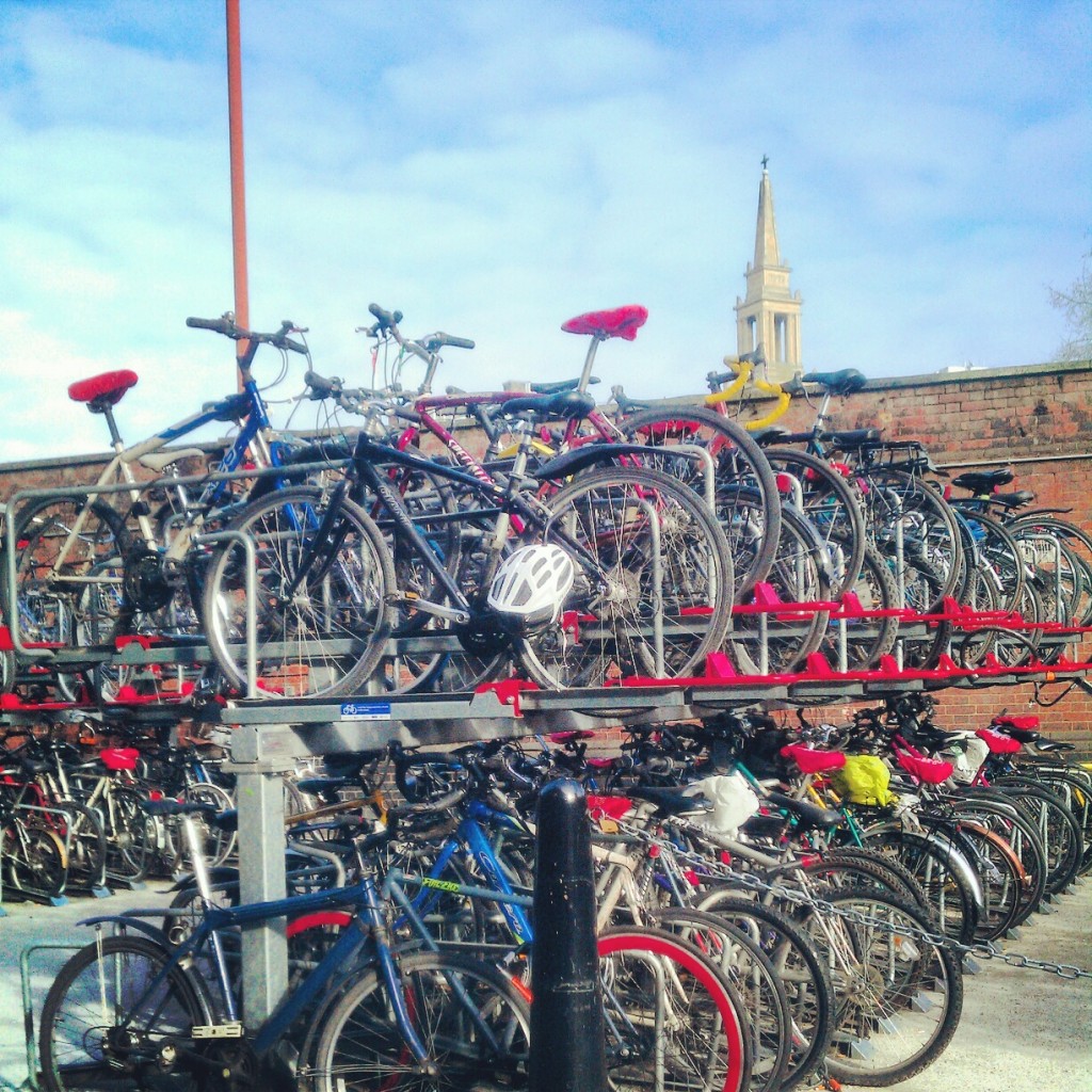 Bike view at Waterloo