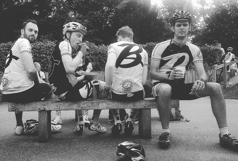 London Baroudeurs - tea and cake