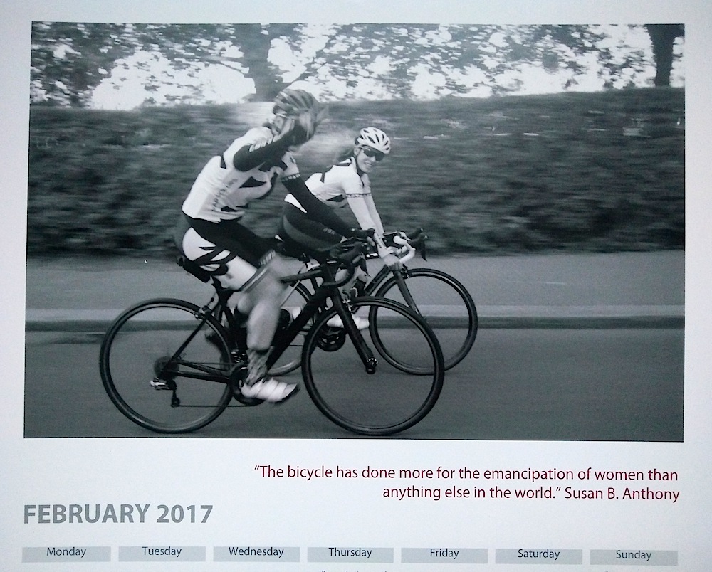 Baroudeurs Calendar 2017 January