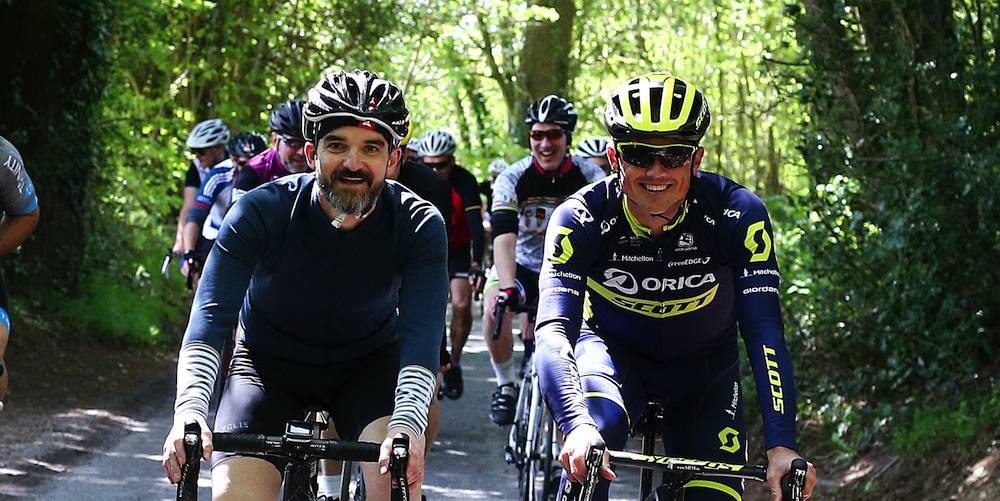 Papa G rider profile with Gerro