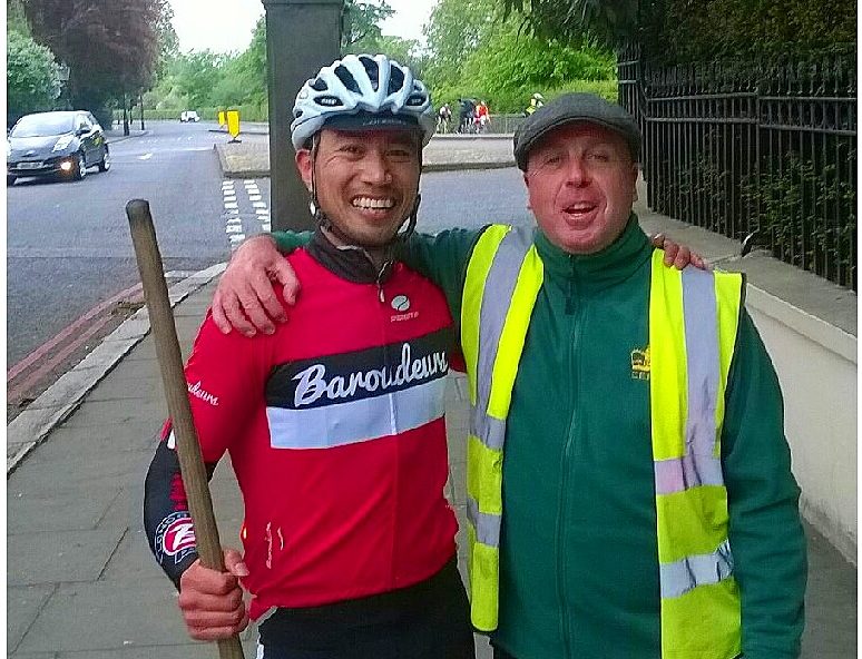 Regent's Park is safe with Steve