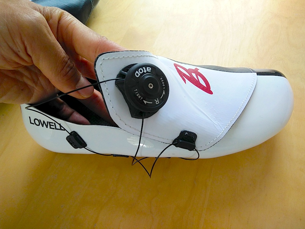 Atop closure system on FCCS custom shoe