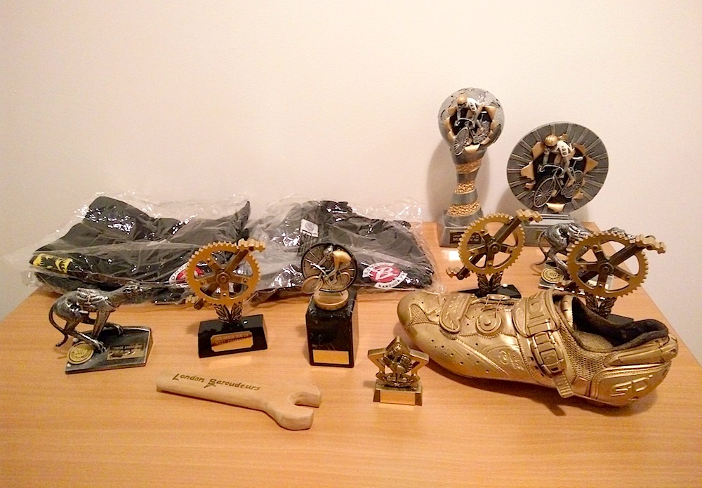 Awards Night - trophies galore