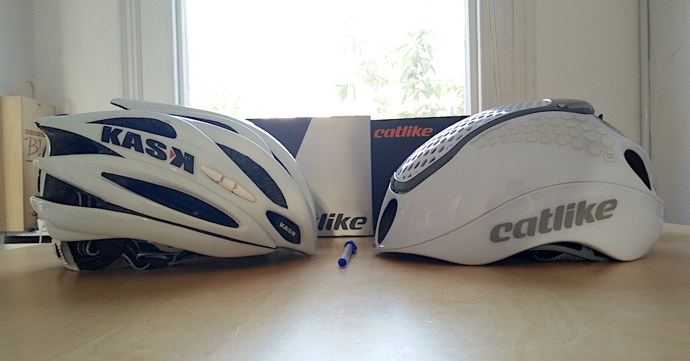 Catlike Cloud 352 helmet - Dieci and the 352 head to head.
