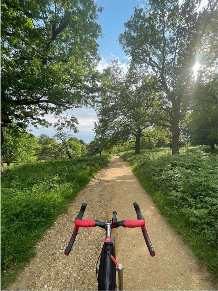 Gravel riding - simply point and ride
