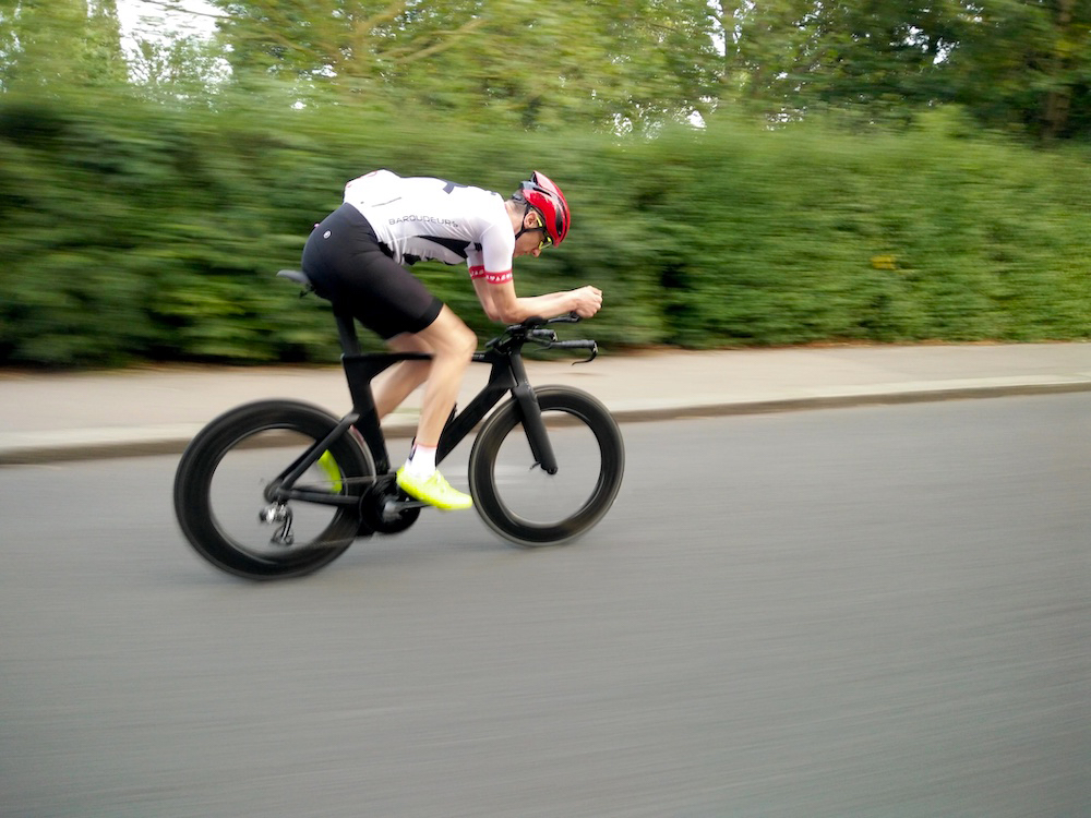 Justin aka Yoda - Head-down in a headwind